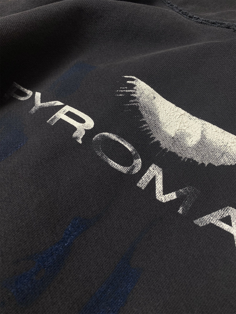 Burning Desire Fleece Hooded Sweatshirt Artwork Closeup FOURYOU